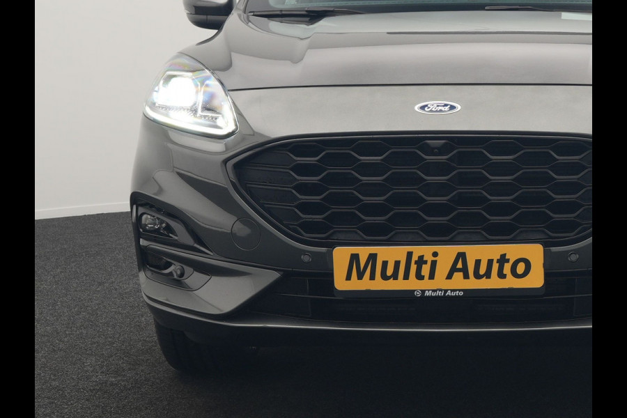 Ford Kuga 2.5 ST-Line X PHEV 225pk Dealer O.H. | Trekhaak Af Fabriek | Panodak | Adaptive Cruise | Head Up | 360 Camera | Bang & Olufsen | Alcantara Sportstoelen & Stuur Verwarmd | Keyless | Blis | Navigatie | DAB | Plug In Hybrid |