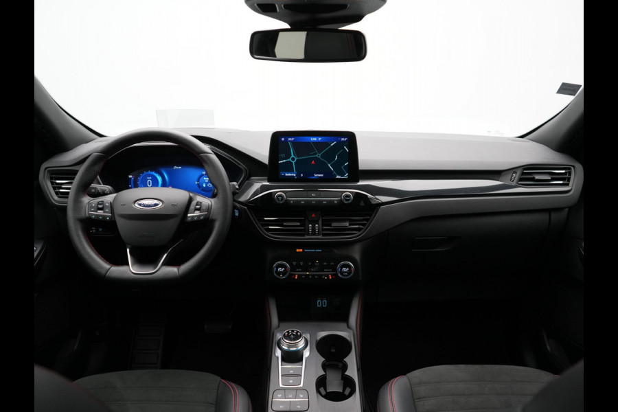 Ford Kuga 2.5 ST-Line X PHEV 225pk Dealer O.H. | Trekhaak Af Fabriek | Panodak | Adaptive Cruise | Head Up | 360 Camera | Bang & Olufsen | Alcantara Sportstoelen & Stuur Verwarmd | Keyless | Blis | Navigatie | DAB | Plug In Hybrid |