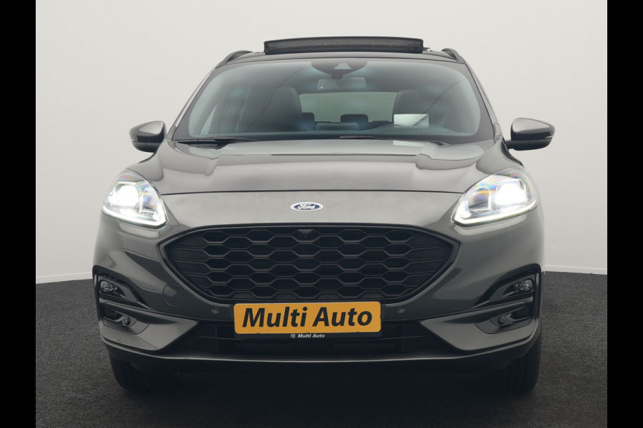 Ford Kuga 2.5 ST-Line X PHEV 225pk Dealer O.H. | Trekhaak Af Fabriek | Panodak | Adaptive Cruise | Head Up | 360 Camera | Bang & Olufsen | Alcantara Sportstoelen & Stuur Verwarmd | Keyless | Blis | Navigatie | DAB | Plug In Hybrid |