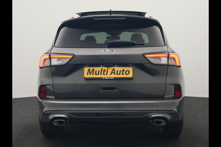 Ford Kuga 2.5 ST-Line X PHEV 225pk Dealer O.H. | Trekhaak Af Fabriek | Panodak | Adaptive Cruise | Head Up | 360 Camera | Bang & Olufsen | Alcantara Sportstoelen & Stuur Verwarmd | Keyless | Blis | Navigatie | DAB | Plug In Hybrid |