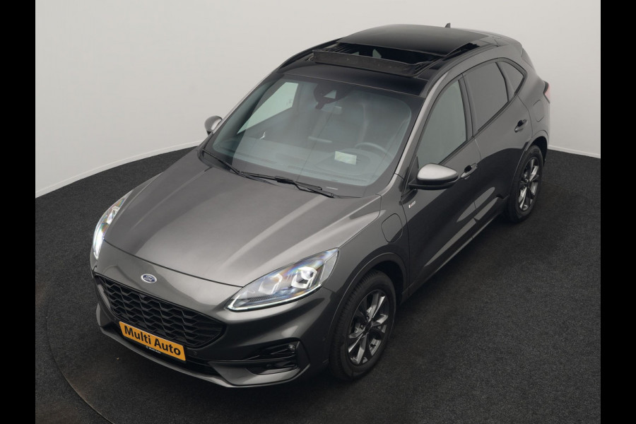 Ford Kuga 2.5 ST-Line X PHEV 225pk Dealer O.H. | Trekhaak Af Fabriek | Panodak | Adaptive Cruise | Head Up | 360 Camera | Bang & Olufsen | Alcantara Sportstoelen & Stuur Verwarmd | Keyless | Blis | Navigatie | DAB | Plug In Hybrid |