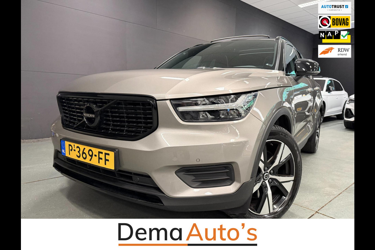 Volvo XC40 1.5 T4 Recharge R-Design BLACK-EDITION SOH-TEST/ PANO/H&K/NAVI/CAM/DAB/CARPLAY/M-STOELEN///