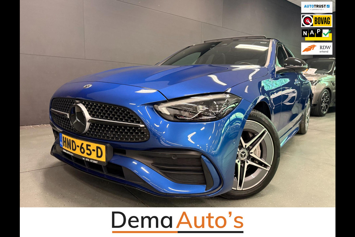 Mercedes-Benz C-Klasse 300 e AMG BLACK-LINE 313PK SOH-TEST/PANO/V-COCKPIT/NAVI/DAB/CARPLAY/CAM///