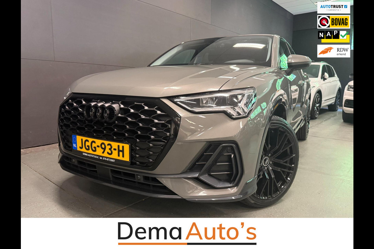 Audi Q3 Sportback 35 TFSI S-LINE BLACK-LINE 20'' NAVI/DAB/V-COCKPIT/CAM/A-CRUISE/ECC/PDC///