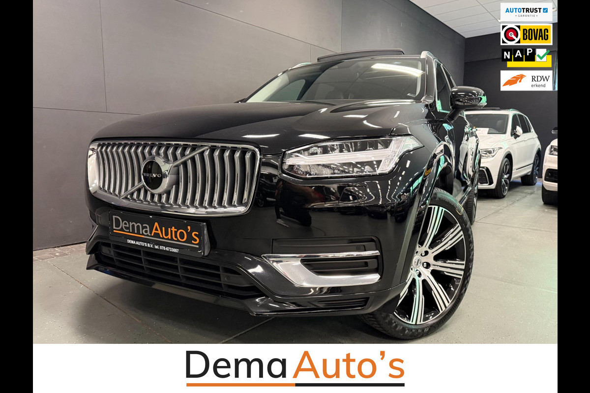 Volvo XC90 2.0 T8 Recharge AWD Inscription Expression SOH-TEST 21'' LONG RANGE PANO/LEDER/DAB/LED/H-KARDON/7ZITS///