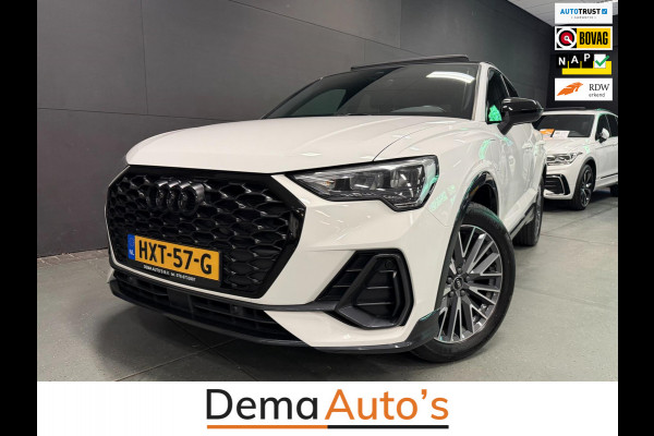 Audi Q3 Sportback 45 TFSI e 2X S-LINE BLACKLINE SOH-TEST/ PANO/NAVI/DAB/LED/ECC/PDC/CRUISE///