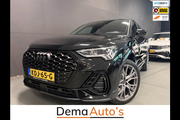 Audi Q3 Sportback 45 TFSI e S edition S-LINE BLACK-LINE 20''SOH-TEST/SFEERVERL/NAVI/DAB/STANDKACHEL/CARPLAY/CAM/KEY-LESS///