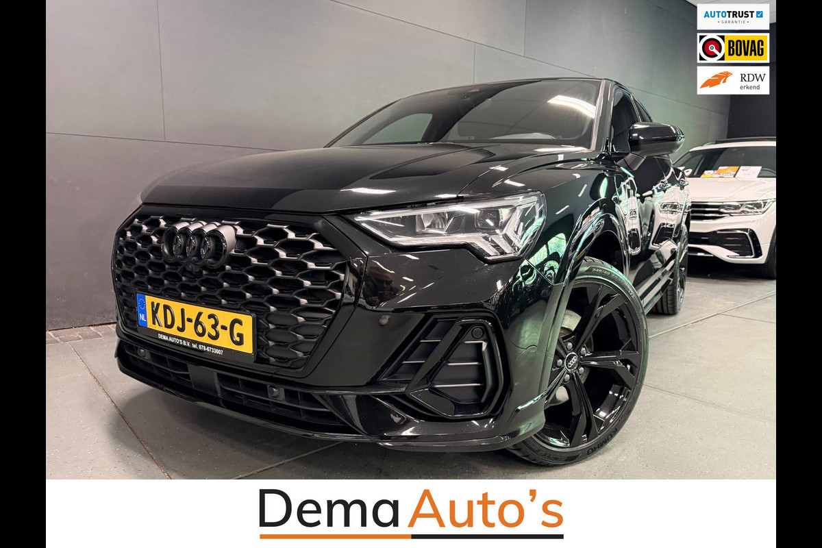 Audi Q3 Sportback 45 TFSI e 3X S-LINE BLACK-LINE 20''RS SOH-TEST/NAVI/DAB/CARPLAY/CAM/KEY-LESS/V-COCKPIT/LED//