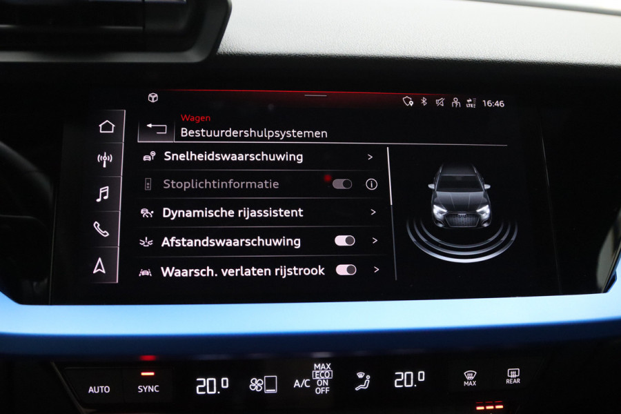 Audi A3 Sportback 35 TFSI 150 PK Automaat Edition One S-Line, Adap. Cruise Control, B&O sound, Stoelverwarming,