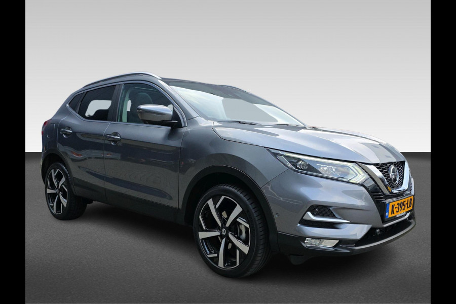 Nissan QASHQAI 1.3 DIG-T Tekna | Halfleder | 360 Camera | Stoelverwarming | Adaptive Cruisecontrol | Navigatie | Glasdak |