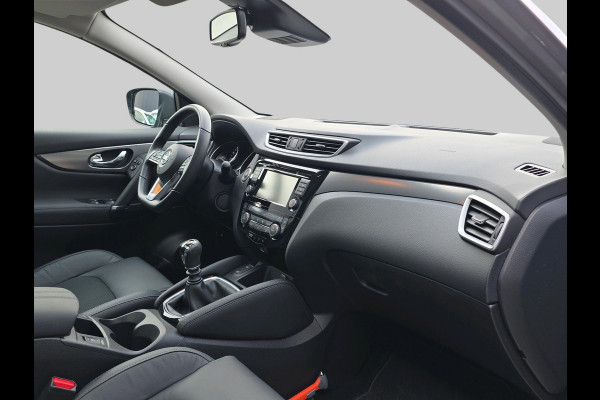 Nissan QASHQAI 1.3 DIG-T Tekna | Halfleder | 360 Camera | Stoelverwarming | Adaptive Cruisecontrol | Navigatie | Glasdak |