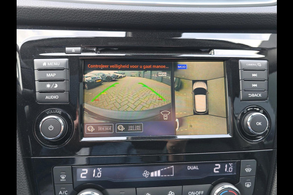 Nissan QASHQAI 1.3 DIG-T Tekna | Halfleder | 360 Camera | Stoelverwarming | Adaptive Cruisecontrol | Navigatie | Glasdak |