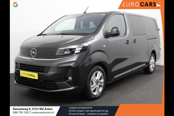 Opel Vivaro 2.0 Diesel 180 S&S L3 Automaat Dubbele Cabine 2 schuifdeuren Android Auto/Apple CarPlay Navigatie Keyless Entry&Start Climate Control Camera Cruise Control Houten afwerking laadruimte Trekhaak lichtmetalen velgen