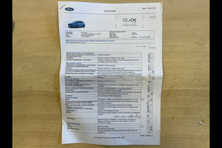 Ford Focus 1.0 EcoBoost Hybrid ST Line||CARPLAY/ANDROID|STOEL+STUURVERW|CAMERA|CLIMATE+CRUISE CONTROL|NAVIGATIE|1e EIG|NL-AUTO|NAP