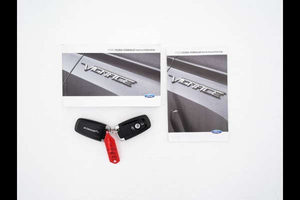 Ford Kuga 2.5 PHEV Vignale (Plug-In) (INCL-BTW) Aut. *HEAD-UP | LEATHER | DIGI-COCKPIT | FULL-LED | KEYLESS | DAB | CARPLAY | NAVI-FULLMAP | MEMORY-PACK | HEATED-COMFORTSEATS | PRIVACYGLASS | TOWBAR | 18''ALU*