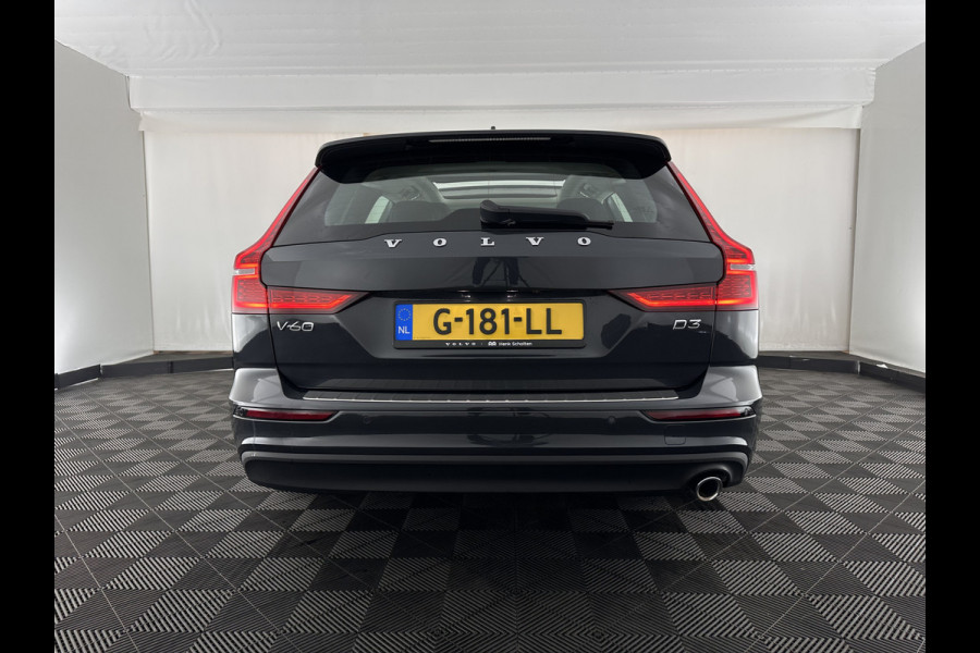 Volvo V60 2.0 D3 Momentum Aut. *PANO | HEAD-UP | LEATHER | FULL-LED | KEYLESS | BLINDSPOT | CAMERA | DAB | DIGI-COCKPIT | NAVI-FULLMAP | ECC | PDC | CRUISE | 17''ALU | TOWBAR*