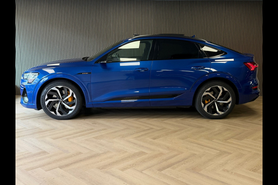 Audi e-tron Sportback 55 quattro S edition 95 kWh AUT. PANORAMADAK CAMERA VIRTUAL COCKPIT NAVI LEDER APPLE CARPLAY STOELVERWARMING