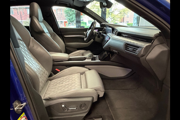 Audi e-tron Sportback 55 quattro S edition 95 kWh AUT. PANORAMADAK CAMERA VIRTUAL COCKPIT NAVI LEDER APPLE CARPLAY STOELVERWARMING