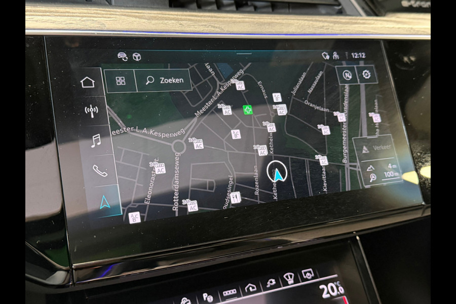 Audi e-tron Sportback 55 quattro S edition 95 kWh AUT. PANORAMADAK CAMERA VIRTUAL COCKPIT NAVI LEDER APPLE CARPLAY STOELVERWARMING