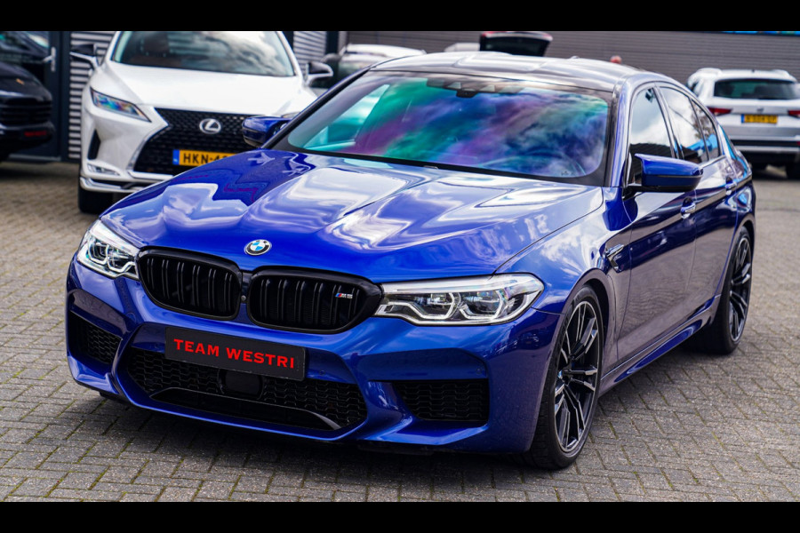 BMW 5 Serie M5 | Sport uitlaat | Head up Display | Driving Assistant Plus | Carbon Dak | Harman/Kardon | Stoelverkoeling | 360 Cam