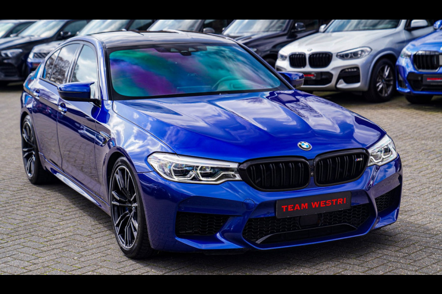 BMW 5 Serie M5 | Sport uitlaat | Head up Display | Driving Assistant Plus | Carbon Dak | Harman/Kardon | Stoelverkoeling | 360 Cam