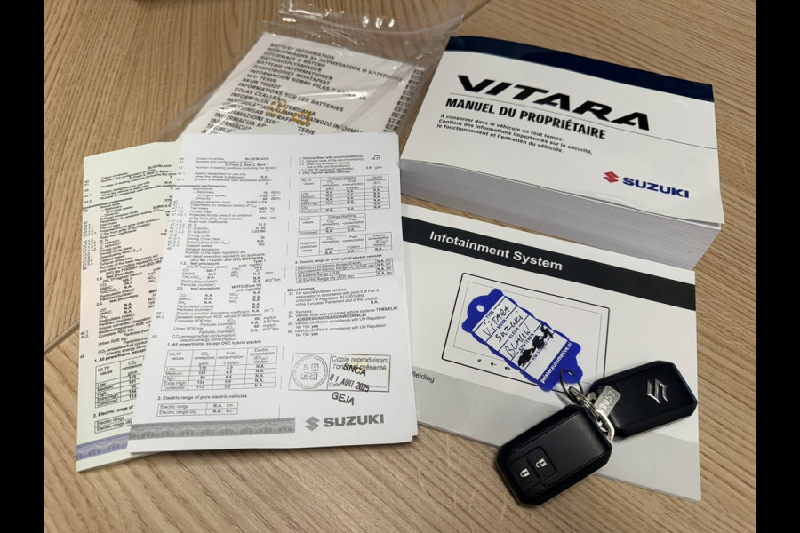 Suzuki Vitara 1.5 Hybrid Automaat Adapt Cruise Clima Stoelverwarming Camera + Sensoren Dab+ Carplay Full led