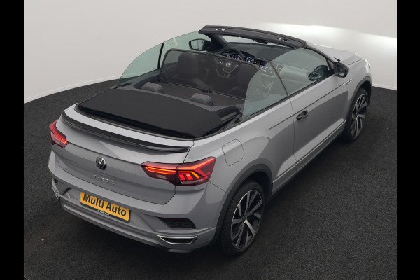 Volkswagen T-Roc Cabrio 1.5 TSI 2 x R-Line 150pk DSG Dealer O.H | Valcona Lederen Sportstoelen | Adaptive Cruise | Trekhaak Afn. | Beats Audio | IQ Drive | 19"L.M | Camera | Stuurverwarming |  Keyless | Matrix LED |