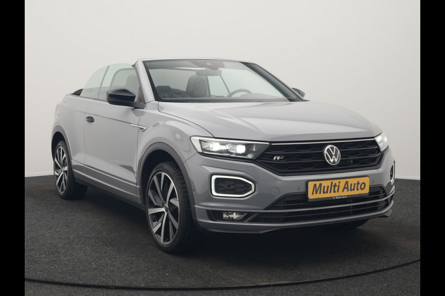 Volkswagen T-Roc Cabrio 1.5 TSI 2 x R-Line 150pk DSG Dealer O.H | Valcona Lederen Sportstoelen | Adaptive Cruise | Trekhaak Afn. | Beats Audio | IQ Drive | 19"L.M | Camera | Stuurverwarming |  Keyless | Matrix LED |