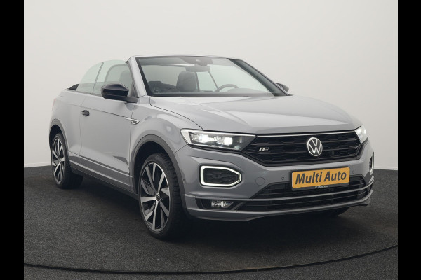 Volkswagen T-Roc Cabrio 1.5 TSI 2 x R-Line 150pk DSG Dealer O.H | Valcona Lederen Sportstoelen | Adaptive Cruise | Trekhaak Afn. | Beats Audio | IQ Drive | 19"L.M | Camera | Stuurverwarming |  Keyless | Matrix LED |