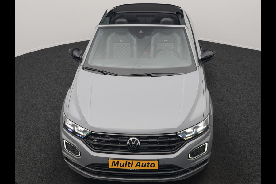 Volkswagen T-Roc Cabrio 1.5 TSI 2 x R-Line 150pk DSG Dealer O.H | Valcona Lederen Sportstoelen | Adaptive Cruise | Trekhaak Afn. | Beats Audio | IQ Drive | 19"L.M | Camera | Stuurverwarming |  Keyless | Matrix LED |
