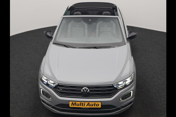 Volkswagen T-Roc Cabrio 1.5 TSI 2 x R-Line 150pk DSG Dealer O.H | Valcona Lederen Sportstoelen | Adaptive Cruise | Trekhaak Afn. | Beats Audio | IQ Drive | 19"L.M | Camera | Stuurverwarming |  Keyless | Matrix LED |