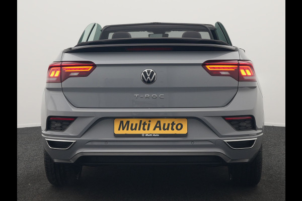 Volkswagen T-Roc Cabrio 1.5 TSI 2 x R-Line 150pk DSG Dealer O.H | Valcona Lederen Sportstoelen | Adaptive Cruise | Trekhaak Afn. | Beats Audio | IQ Drive | 19"L.M | Camera | Stuurverwarming |  Keyless | Matrix LED |