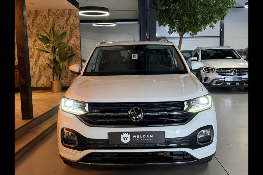Volkswagen T-Cross 1.0 TSI R-Line Garantie Carplay Blindspot Camera ACC Virtueel Dash Navi Clima Keyless Led Dab Rijklaar