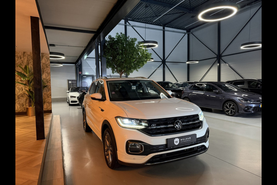 Volkswagen T-Cross 1.0 TSI R-Line Garantie Carplay Blindspot Camera ACC Virtueel Dash Navi Clima Keyless Led Dab Rijklaar