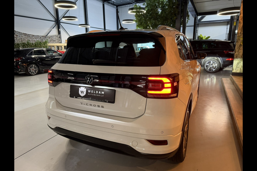 Volkswagen T-Cross 1.0 TSI R-Line Garantie Carplay Blindspot Camera ACC Virtueel Dash Navi Clima Keyless Led Dab Rijklaar