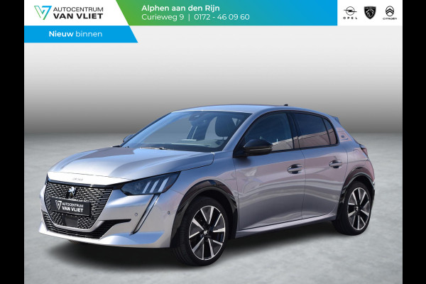 Peugeot e-208 EV GT Pack 50 kWh SOH 94% | CAMERA MET SENSOREN | NAVI & CARPLAY | E.C.C. |