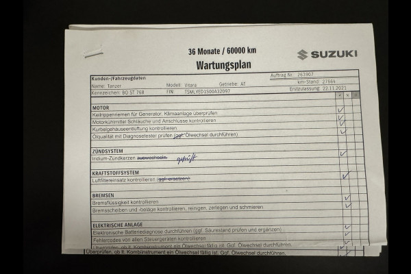 Suzuki Vitara 1.4 Boosterjet Hybrid Automaat Adapt Cruise Stoelverwarming Camera Clima Panorama Navi