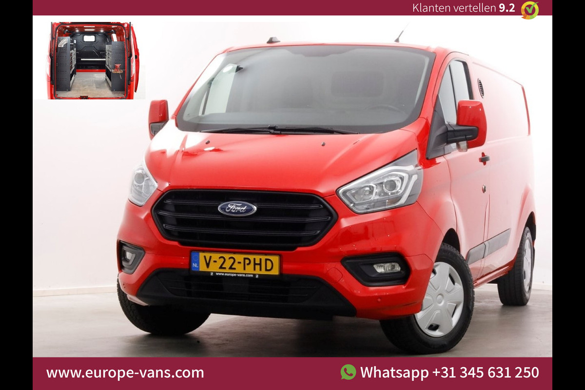 Ford Transit Custom 340 2.0 TDCI 130pk L2H1 Airco/Inrichting/Achterklep/Camera 01-2021