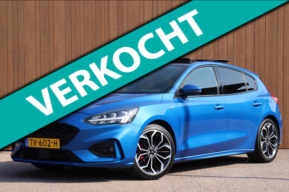 Ford Focus 1.5 EcoBoost ST Line Business 182pk org.NL schuifdak, B&O afn.trekhaak stuur/stoel/raamverw.