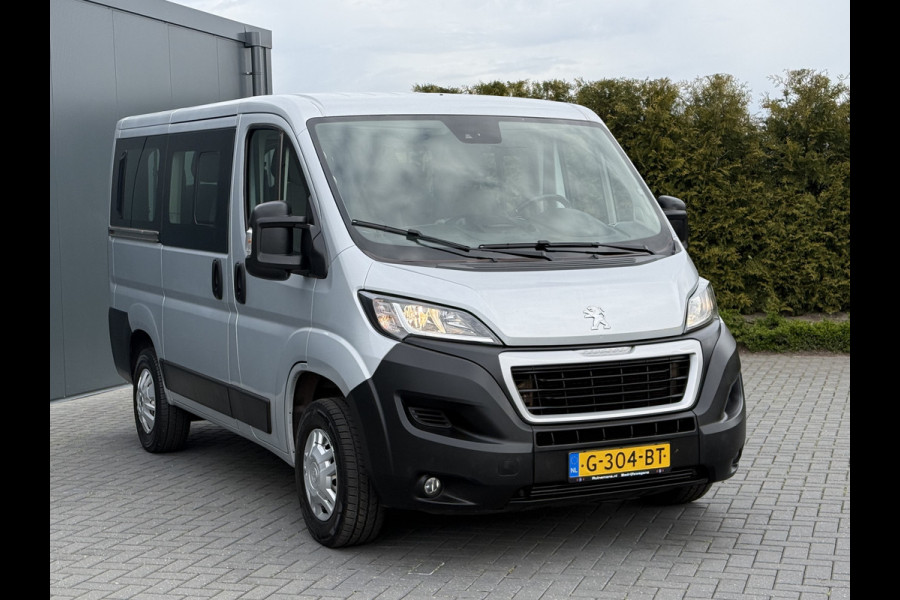 Peugeot Boxer 2.2 BlueHDI 141 PK / EURO 6 / L1H1 / 9 PERSOONS / AIRCO / CRUISE / PERSONENBUS / BLUETOOTH