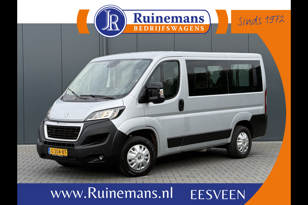 Peugeot Boxer 2.2 BlueHDI 141 PK / EURO 6 / L1H1 / 9 PERSOONS / AIRCO / CRUISE / PERSONENBUS / BLUETOOTH