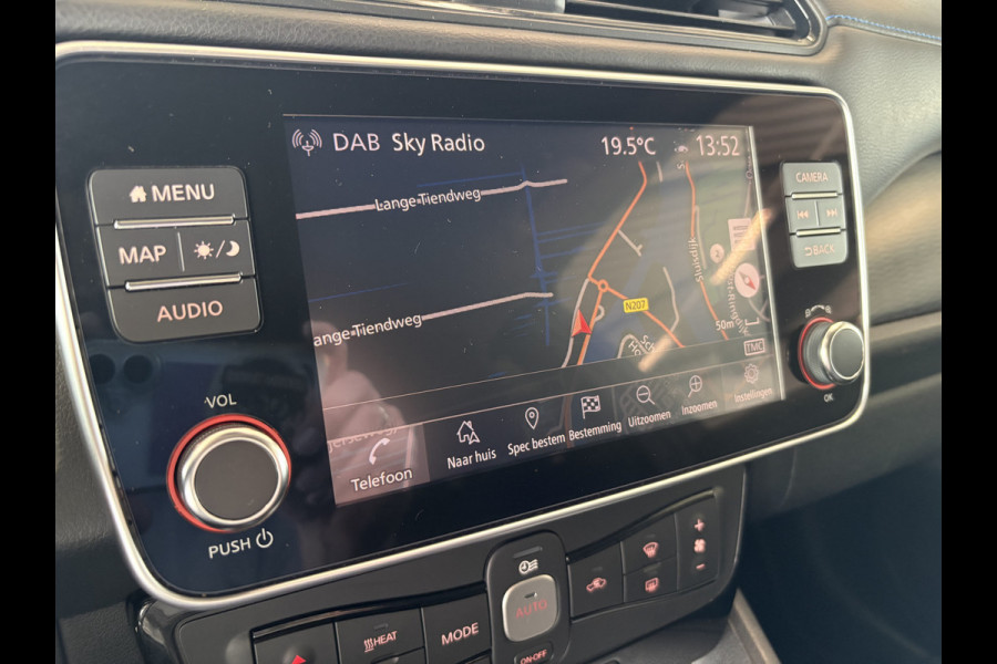 Nissan Leaf e+ N-Connecta 62 kWh SoH90% 360CAMERA/KEYLESS/DODEHOEK/CARPLAY/WINTERPACK