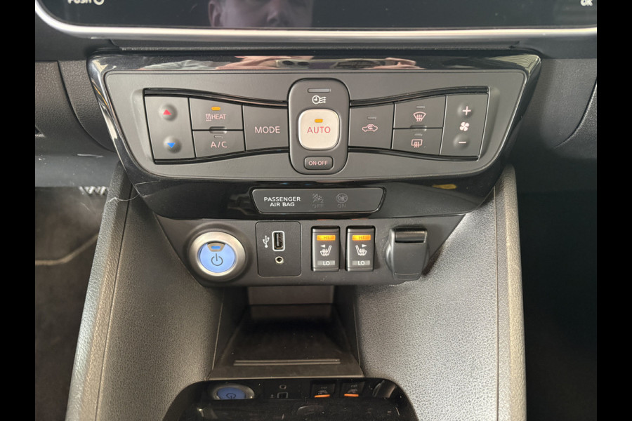 Nissan Leaf e+ N-Connecta 62 kWh SoH90% 360CAMERA/KEYLESS/DODEHOEK/CARPLAY/WINTERPACK