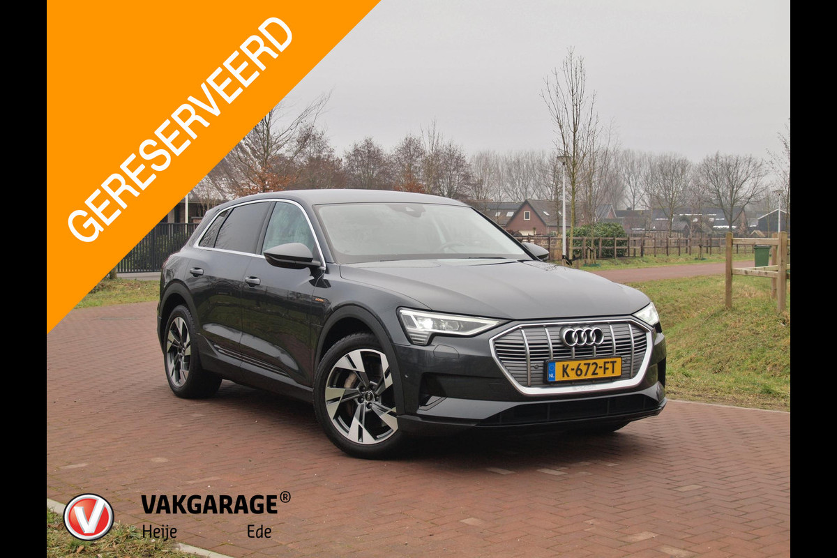 Audi e-tron 55 quattro edition 95 kWh | SOH 92% | Cruise Control | Parkeersensoren | DAB | Virtual Cockpit |