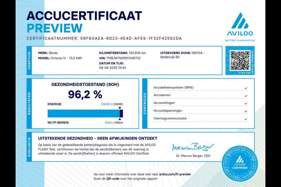 Škoda Octavia 1.4 TSI iV PHEV Sportline Business | SOH 96% | Trekhaak | Stoelverwarming | Camera | Carplay | Navigatie