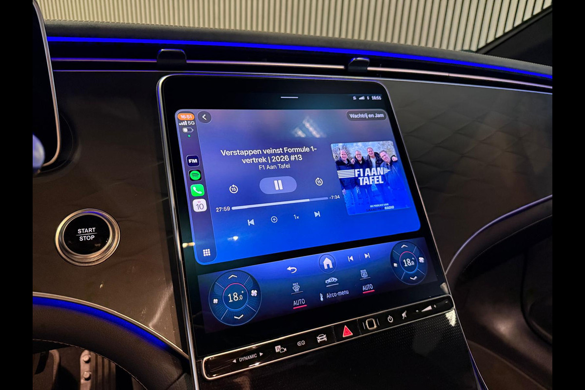 Mercedes-Benz EQE 300 Luxury Line 89 kWh-SOH 98%-PANORAMA-MEMORY-360 CAMERA-BURMESTER-ZEER COMPLEET