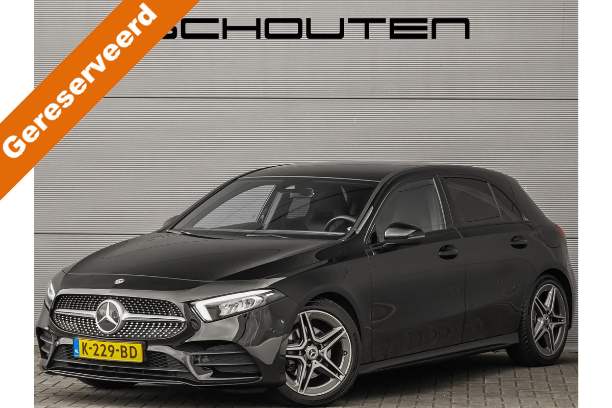Mercedes-Benz A-Klasse 180 Business Solution AMG Camera CarPlay Black Pack 18"