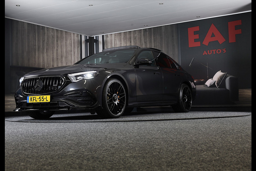 Mercedes-Benz E-Klasse 300 e AMG 53 Look / HYPERSCREEN / Acc / Memory / Elek Stoelen / 360 Camera / Dode Hoek / Open Pano / 21 Inc