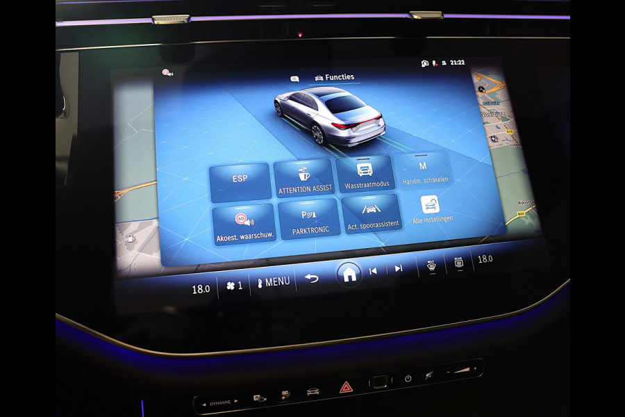 Mercedes-Benz E-Klasse 300 e AMG 53 Look / HYPERSCREEN / Acc / Memory / Elek Stoelen / 360 Camera / Dode Hoek / Open Pano / 21 Inc