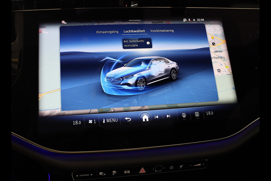 Mercedes-Benz E-Klasse 300 e AMG 53 Look / HYPERSCREEN / Acc / Memory / Elek Stoelen / 360 Camera / Dode Hoek / Open Pano / 21 Inc